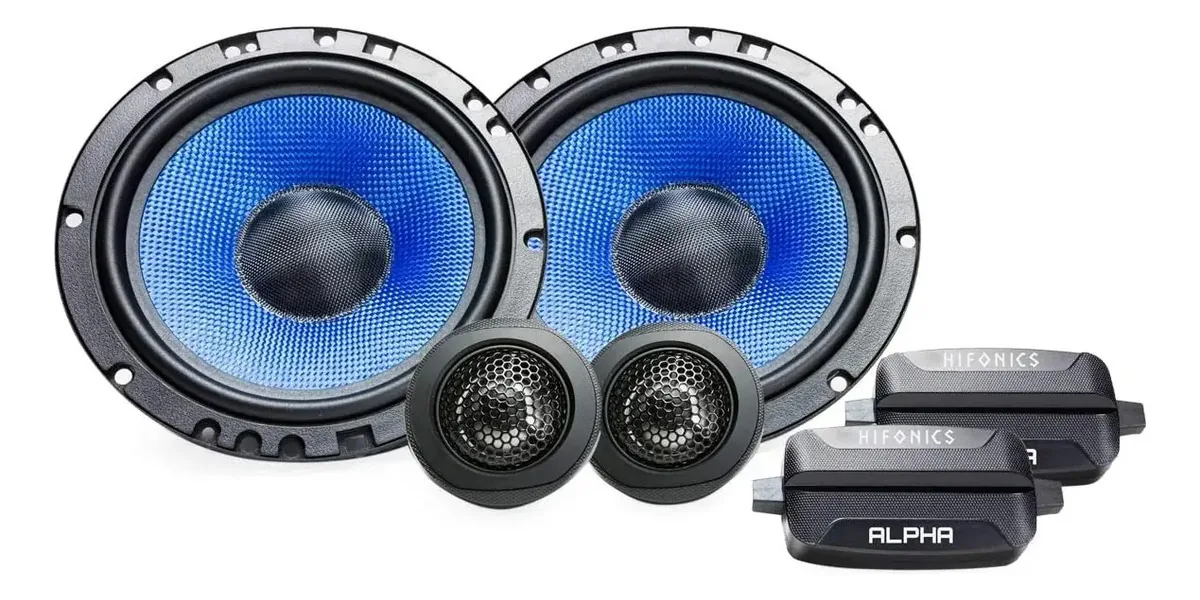 Conjunto de mídia bidirecional Hifonics 6.5 Alpha Series 300w