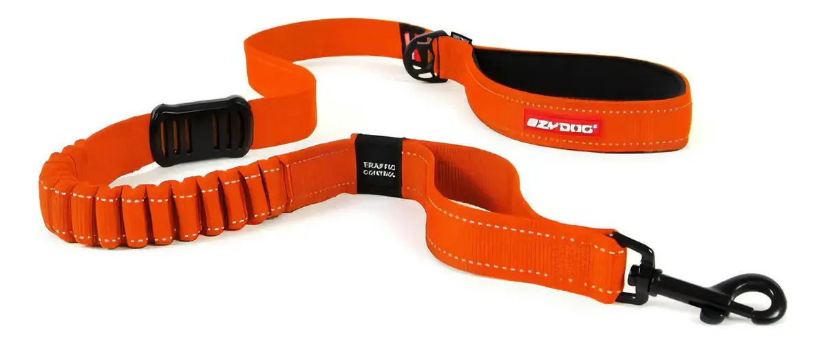 Coleira de cachorro Ezydog Zero Shock para controle e treinamento, cor laranja