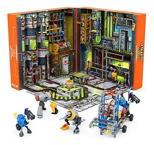 Conjunto de brinquedos Hexbug Junkbots Orange para bonecas e bonecas
