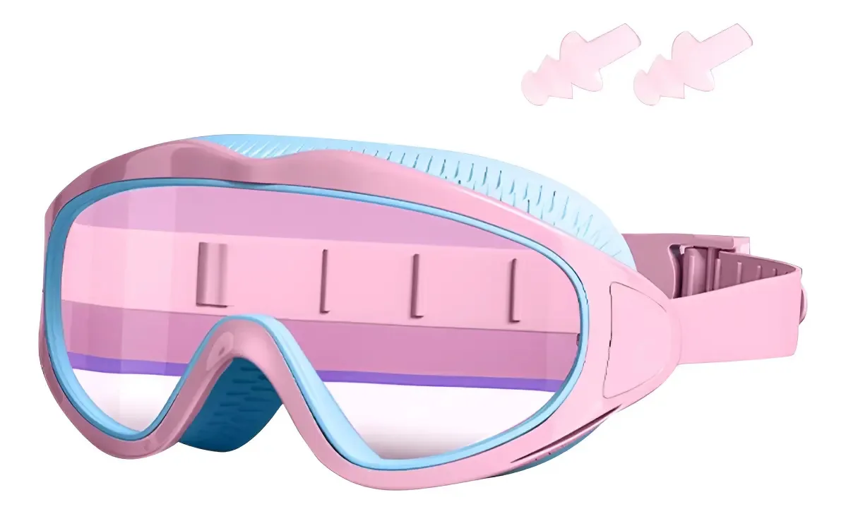 Óculos De Natação Para Crianças Óculos De Natação Impermeáve Cor Pink-blue