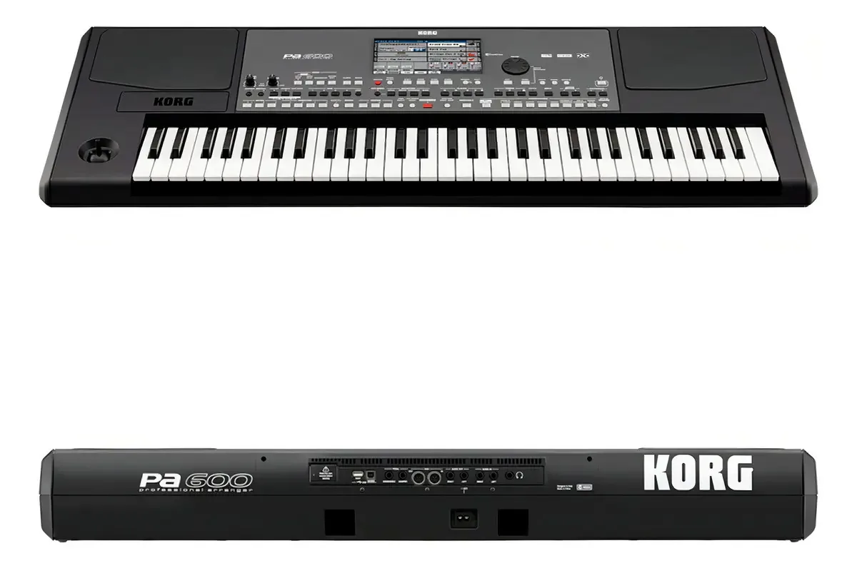 Teclado Korg Pa600 Professional Msi Black