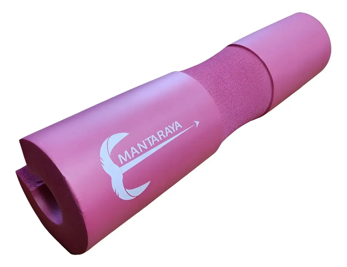 Almofada de colchão Olympic Bar Pink Gym Squat Weight