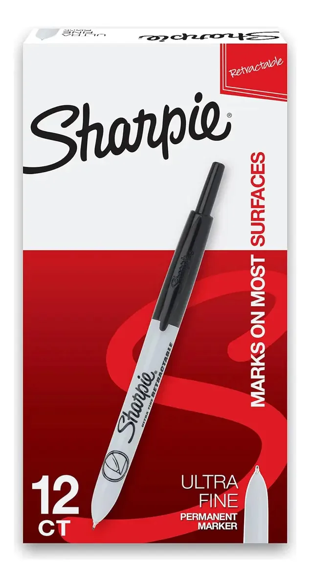 Marcadores Sharpie Set 12 U Black4