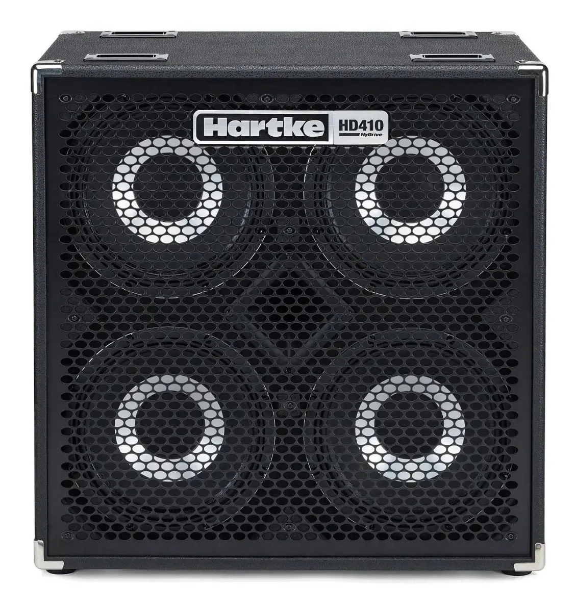 Hartke Hydrive Hd410 Bafle - caixa de baixo preta e prateada de 1000 w