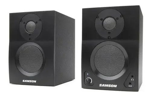 Monitor De Referência Samson Mediaone Bt3 Com Bluetooth -