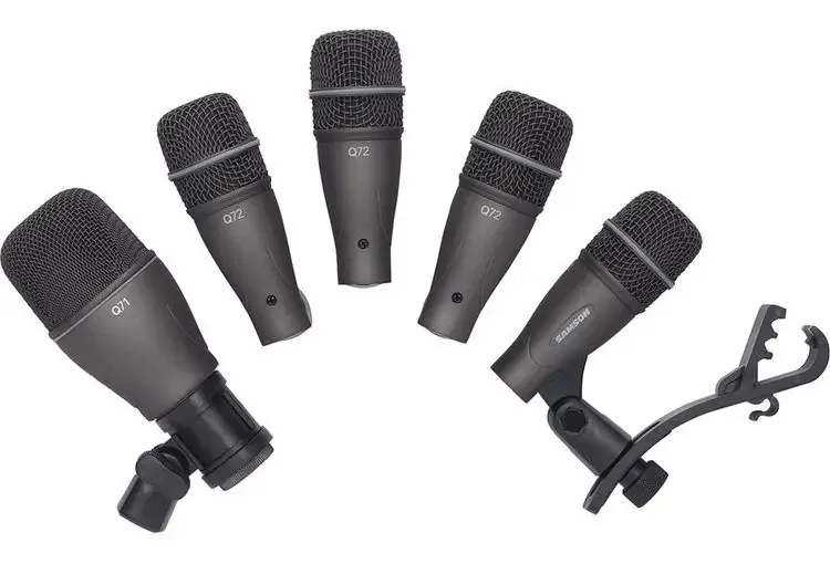 Kit De Microfones Para Bateria Com 5 Peças Samson Dk705