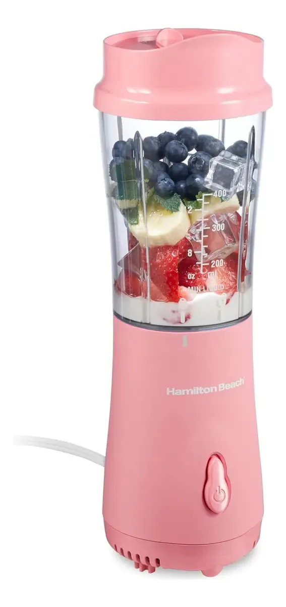 Liquidificador portátil Hamilton Beach para batidos e batidos com