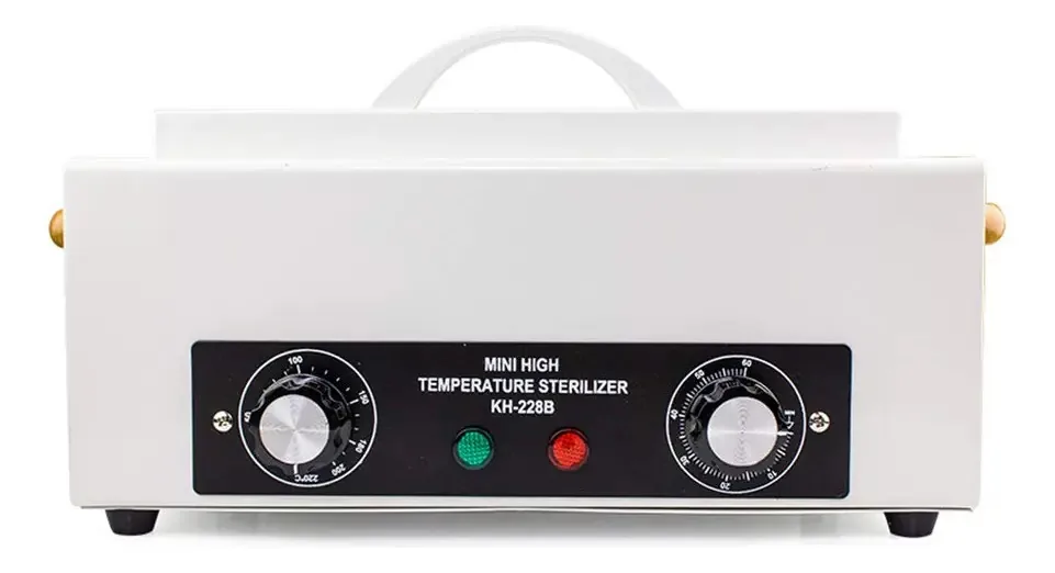 Esterilizador de Calor Seco Portátil Profissional de Alta Temperatura Art Salon Esterilizador Manicure Unhas Ferramenta de Cabeleireiro Esterilizador de Calor Seco