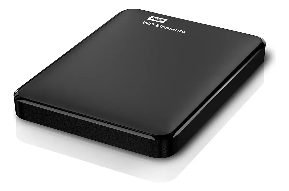 Hd Externo 1tb Usb 3.0 Wdbuzg0010bbk Preto - Wester Digital
