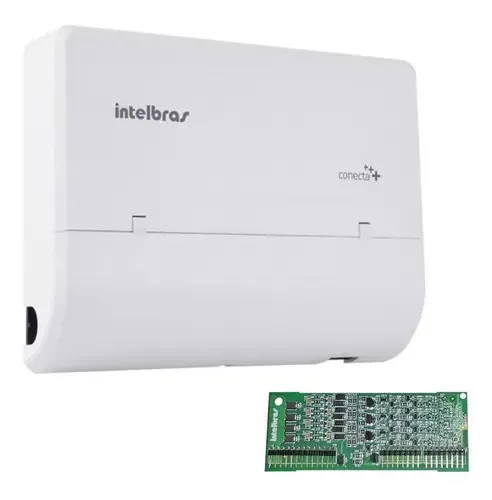 Microcentral Pabx Conecta Mais 2 Linhas 8 Ramais Intelbras