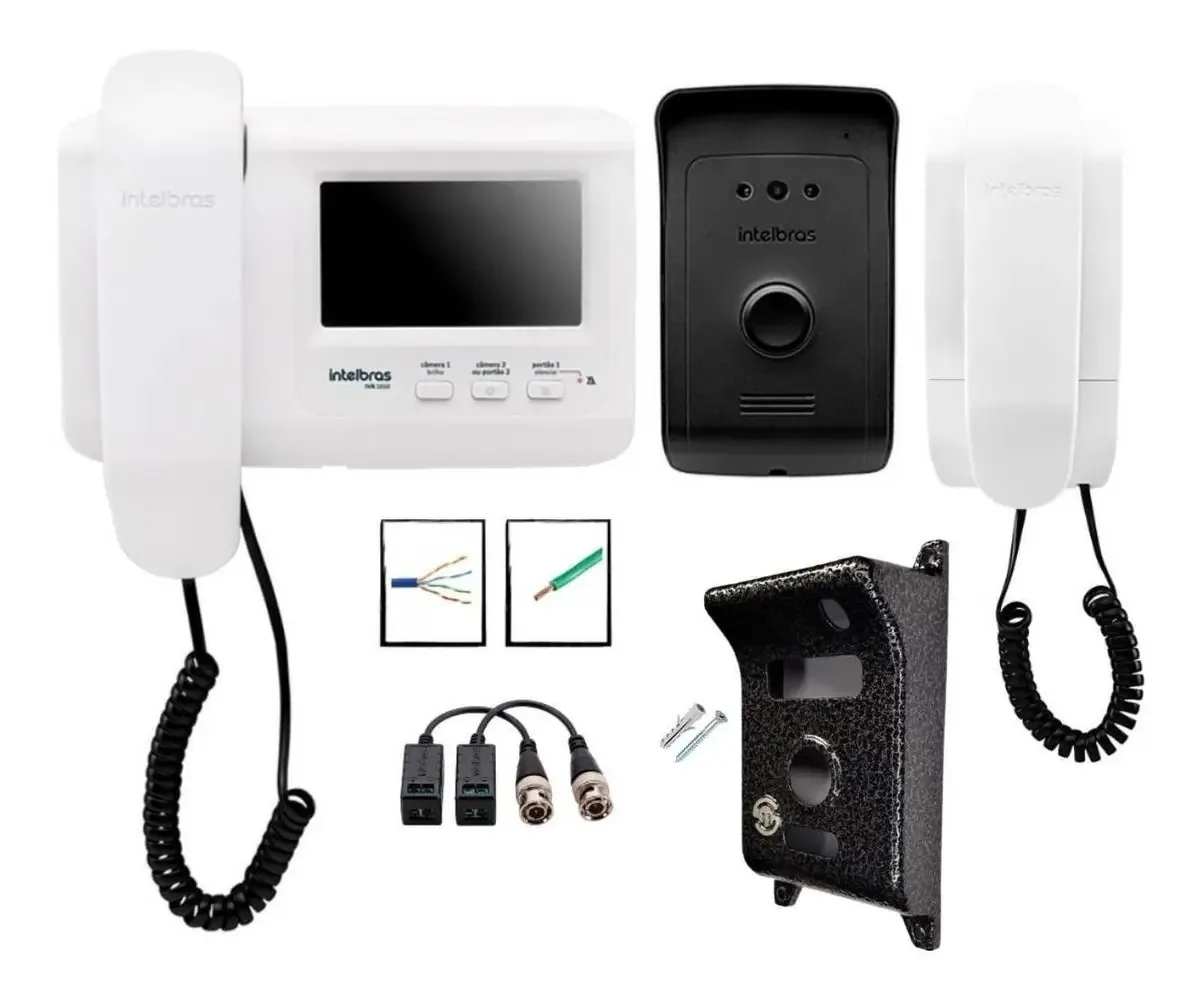 Interfone Video Porteiro Ivr 1010 Intelbras 1 Intensão Audio