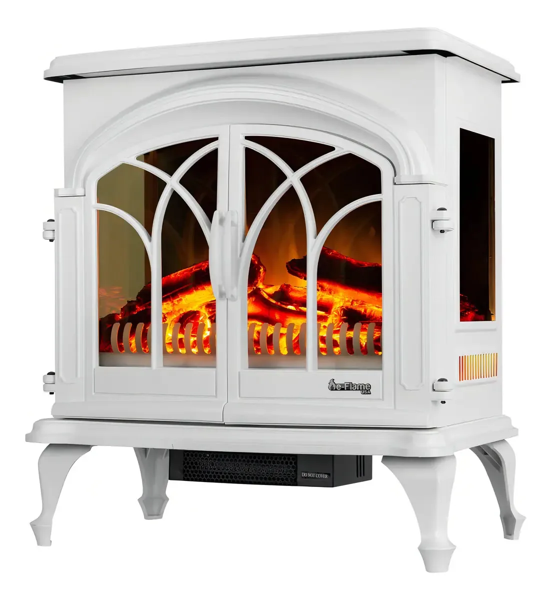 Fogão elétrico portátil E-flame Usa Denali de 28 polegadas