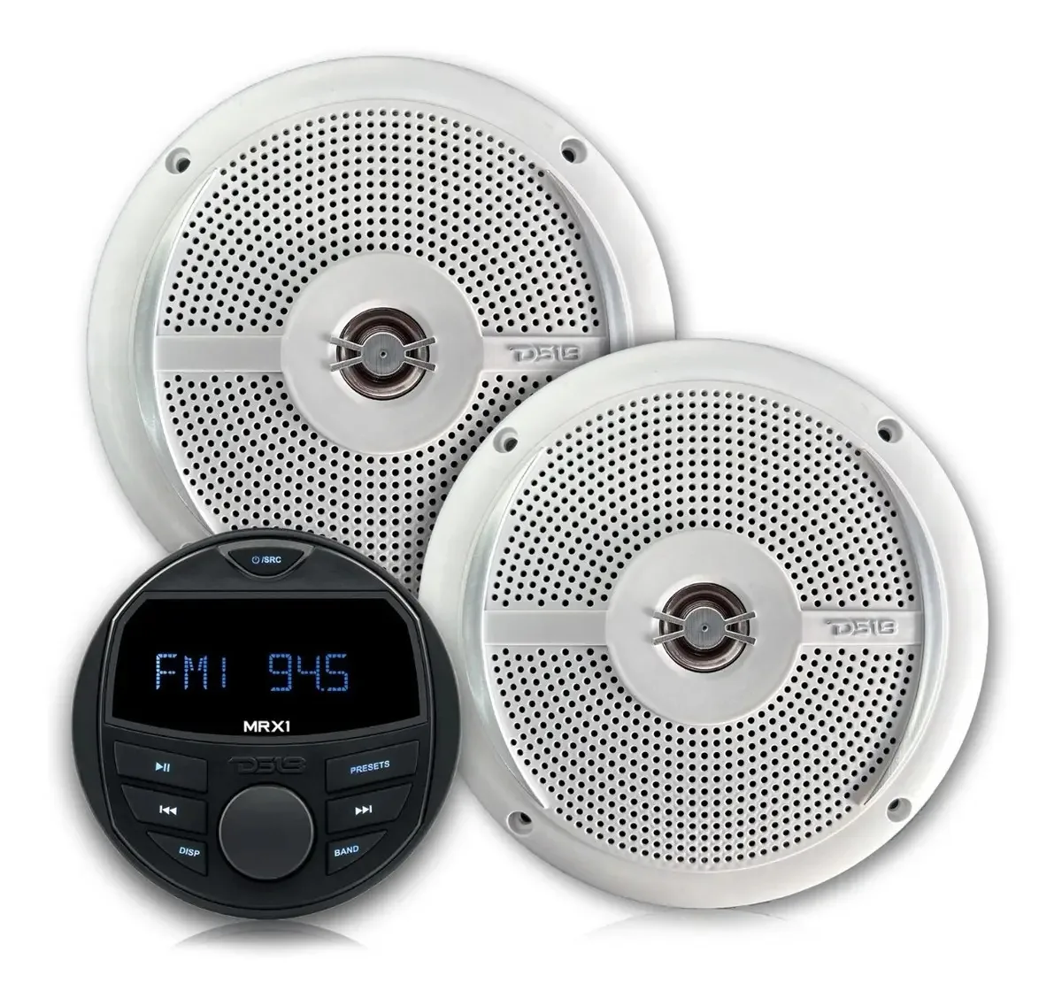 Paq Ds18: Alto-falantes (nxl-65l/wh) + Estéreo (mrx1) mrx165l/wh