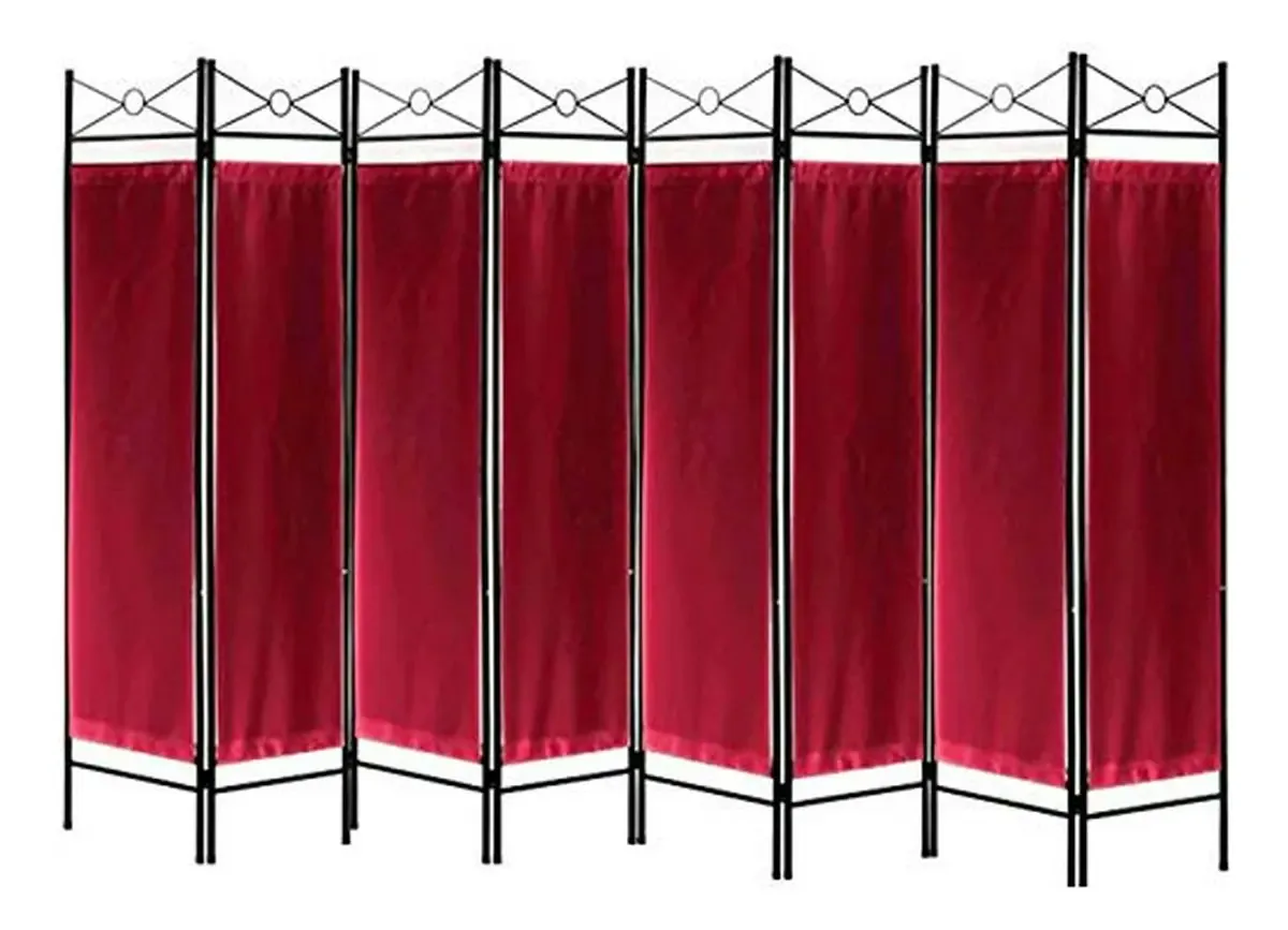 Divisória de sala de metal e tecido com dobradiças Bid