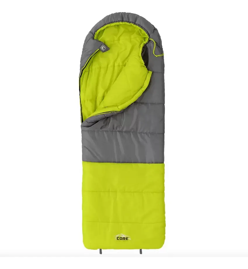 Saco de dormir híbrido, saco de dormir Core Camping