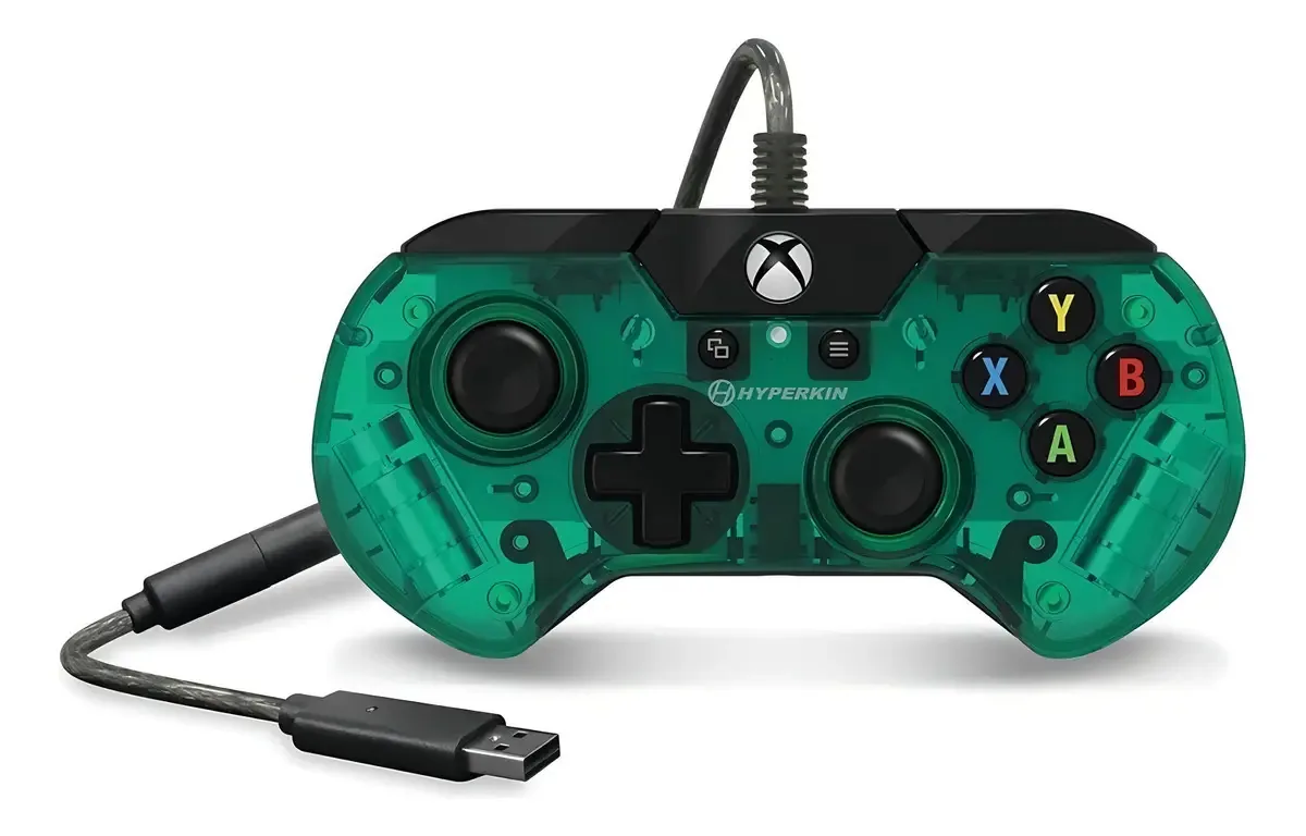 Controle joystick Hyperkin X91 aqua green