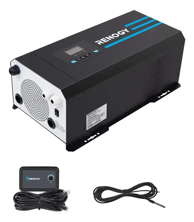 Carregador inversor de onda senoidal pura Renogy 2000W