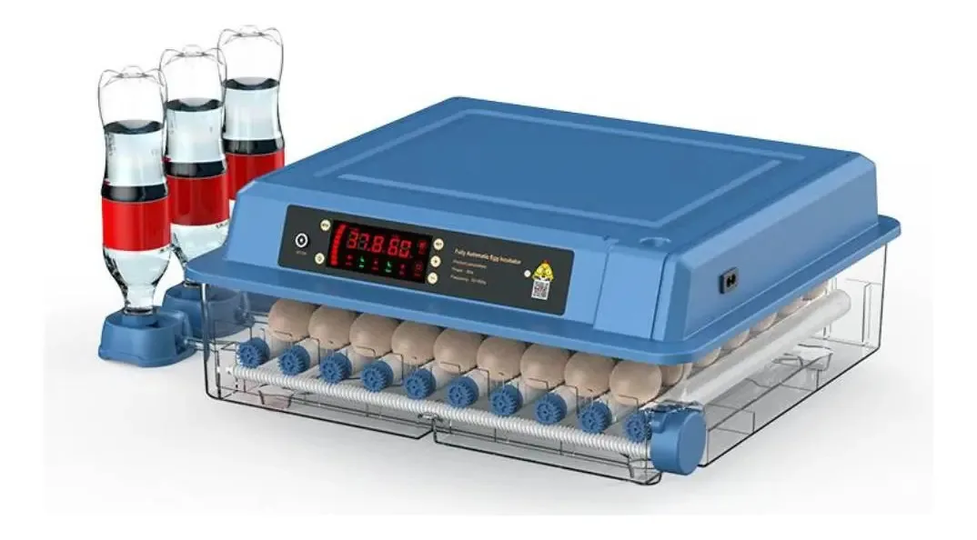 Incubadora de ovos digital automática 64 ovos