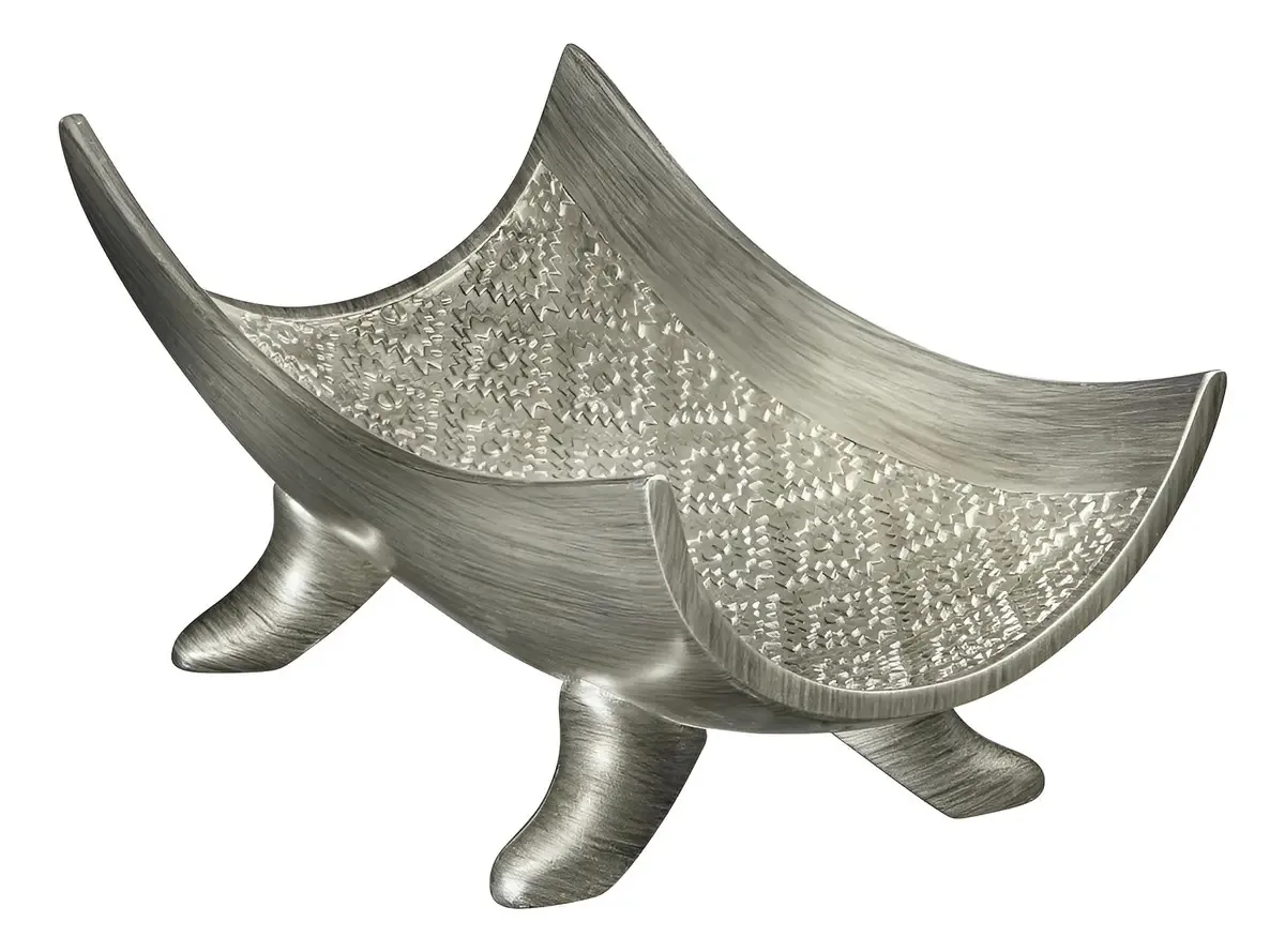 Taça decorativa Dublin Silver: elegância e versatilidade