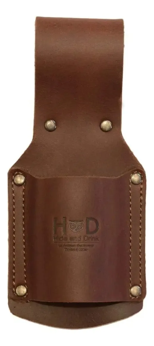 Hide And Drink, martelo de couro/porta-ferramentas
