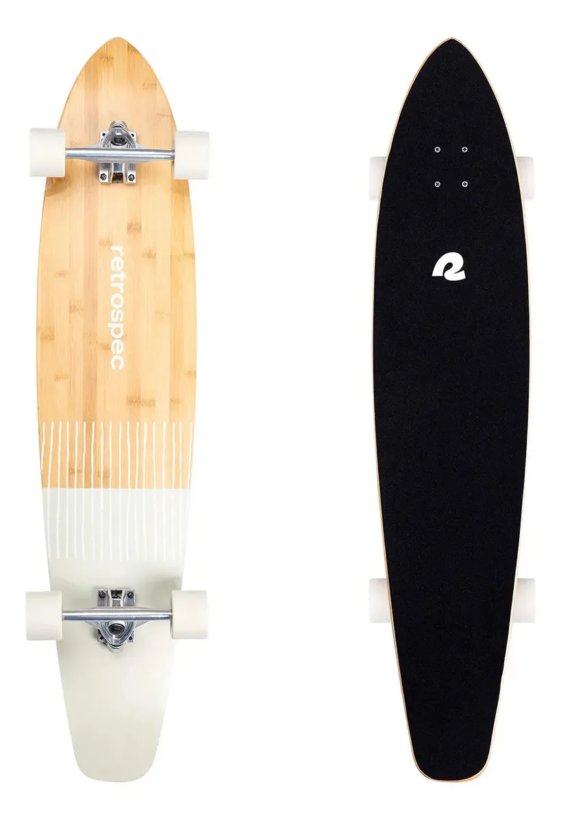 Retrospec - Skate Zed Long Bamboo, estilo pintail