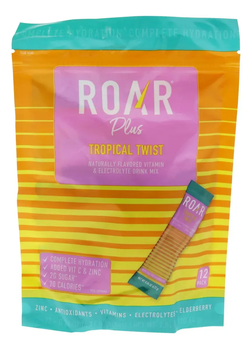 Pó De Hidratação Roar Naturally Mix Twist Roar Unissex 12 X