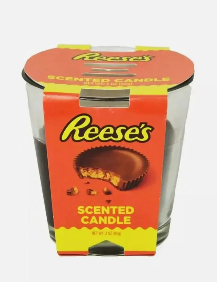 Velas perfumadas Hershey, 3 onças, cor de chocolate, fragrância de chocolate, vestidos Hershey