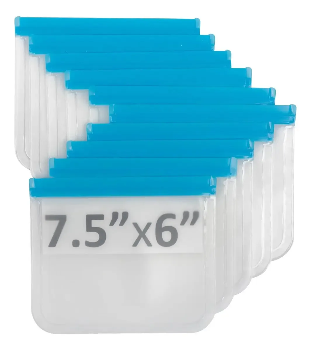 Sacos De Congelação Tamanho Sanduíche [10 Ct