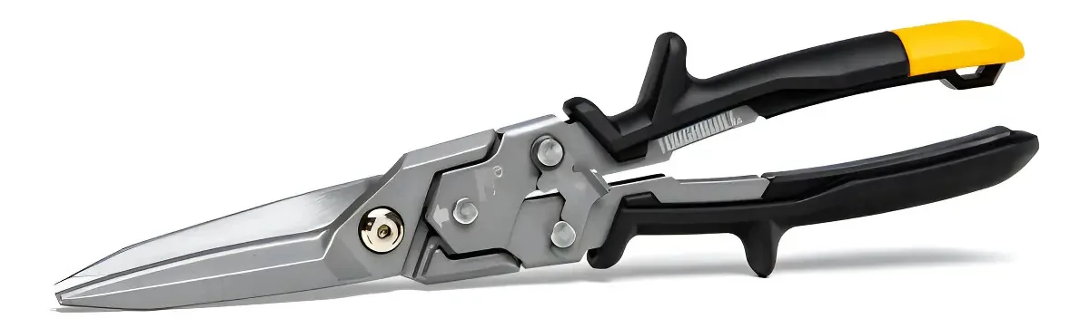 Tesoura Aviação Longa Corte Reto Profissional Toughbuilt