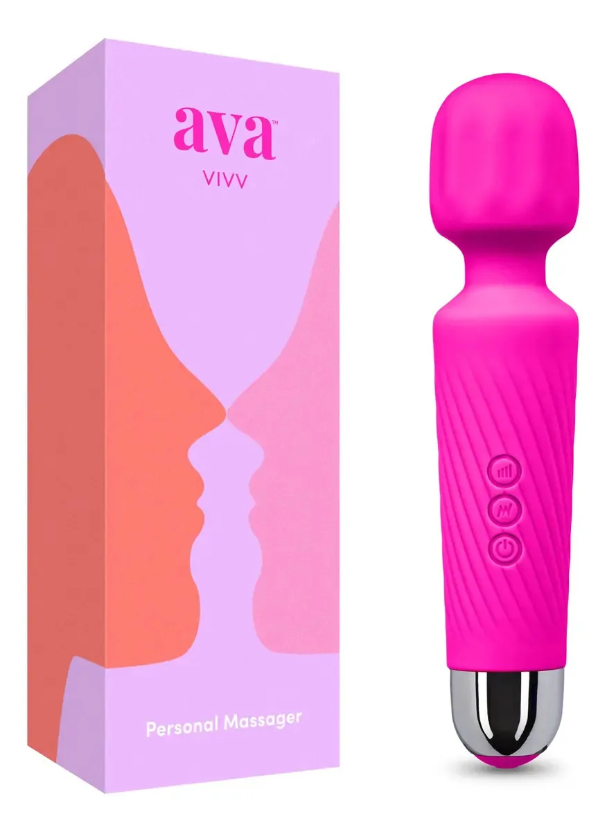 Brinquedo Sexual Com Estimulador De Clitóris Ava Vibra Wand