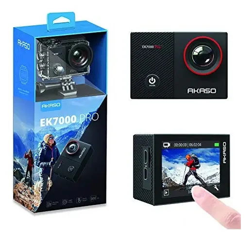 Acessórios ajustáveis Akaso Ek7000 Pro 4k Touch Eis Vision