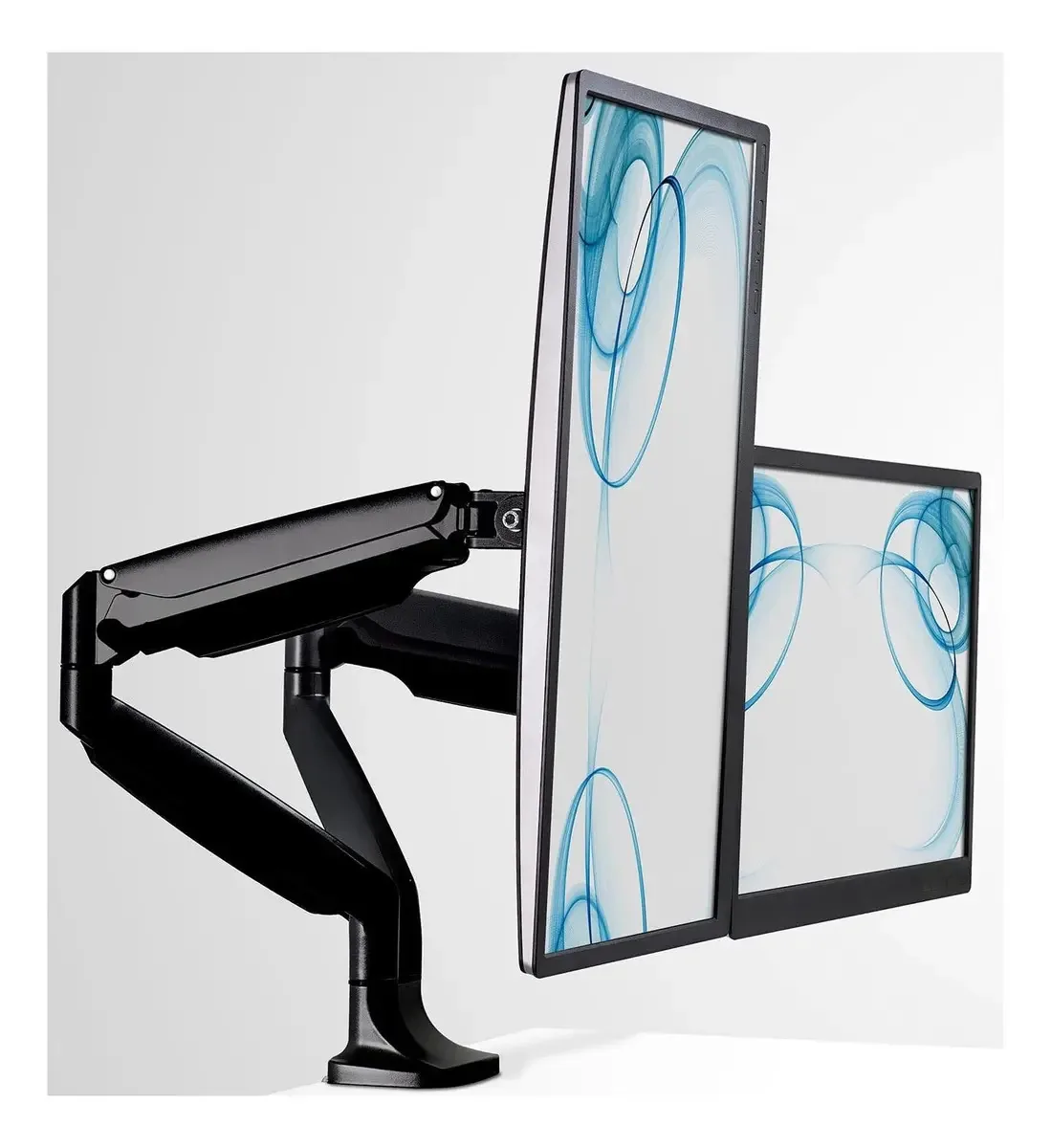Montagem! Suporte de braço para monitor duplo | Suporte Esc