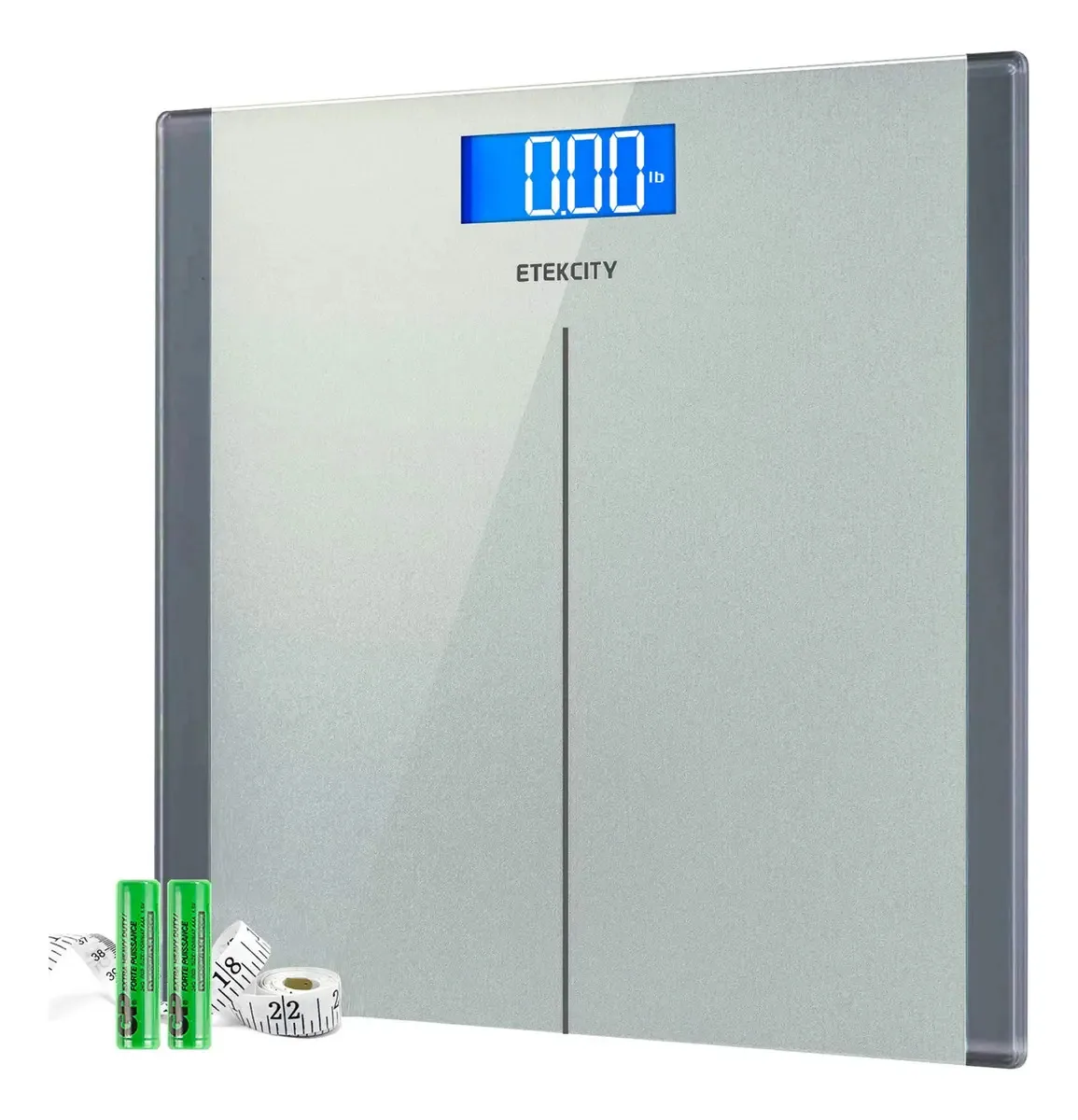 Balança de banheiro elétrica digital Etekcity para peso corporal