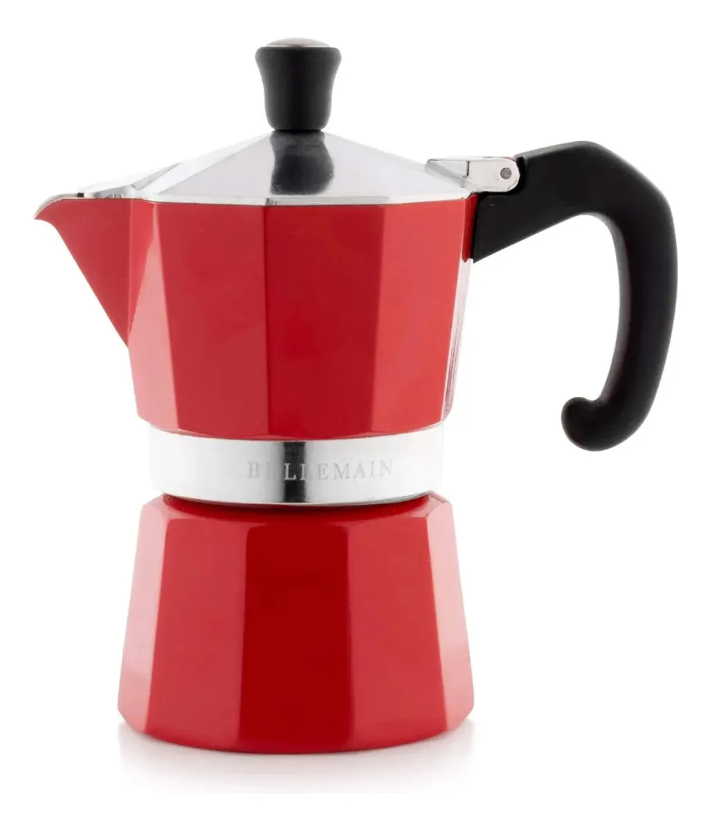 Cafeteira Espresso Moka Bellemain Vermelha