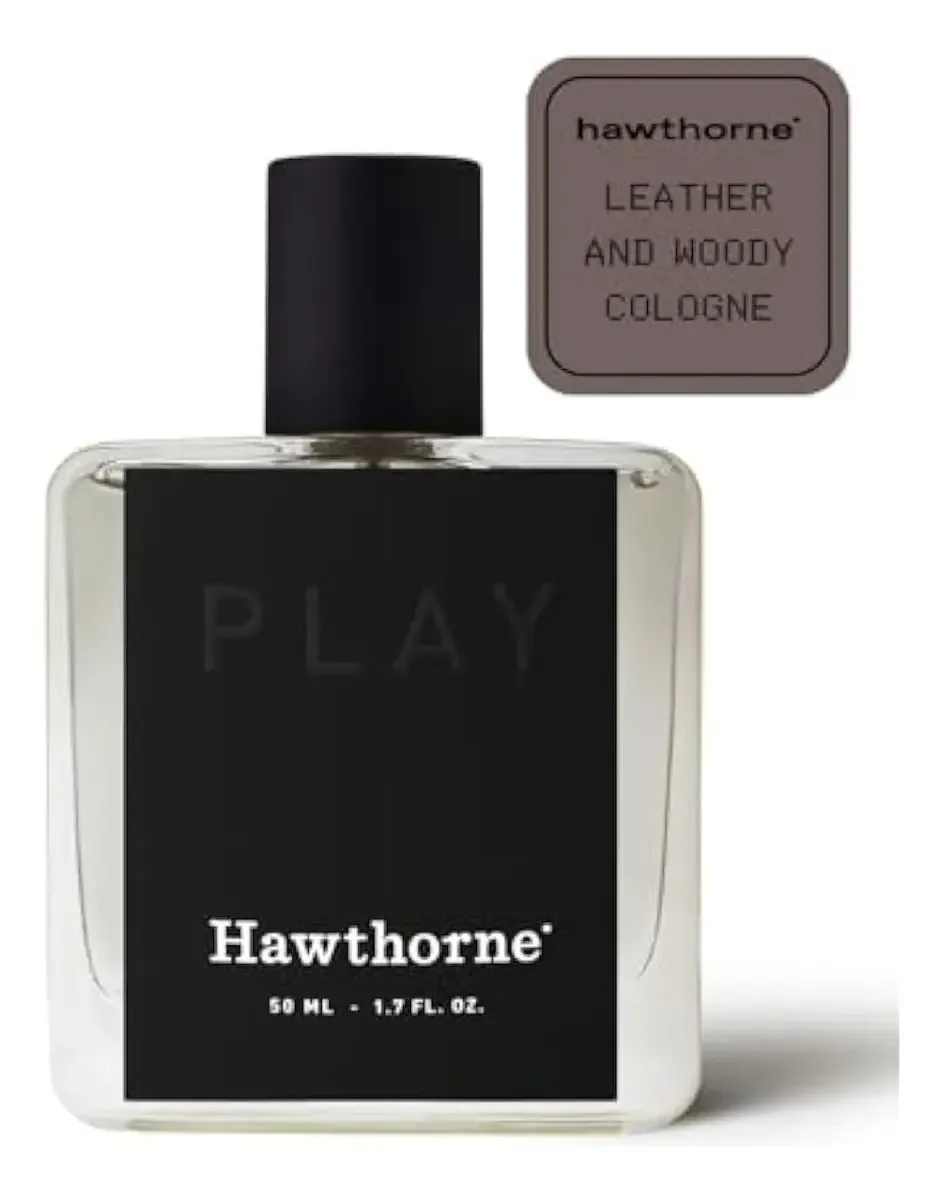 Colônia de couro Hawthorne. Um perfume de couro
