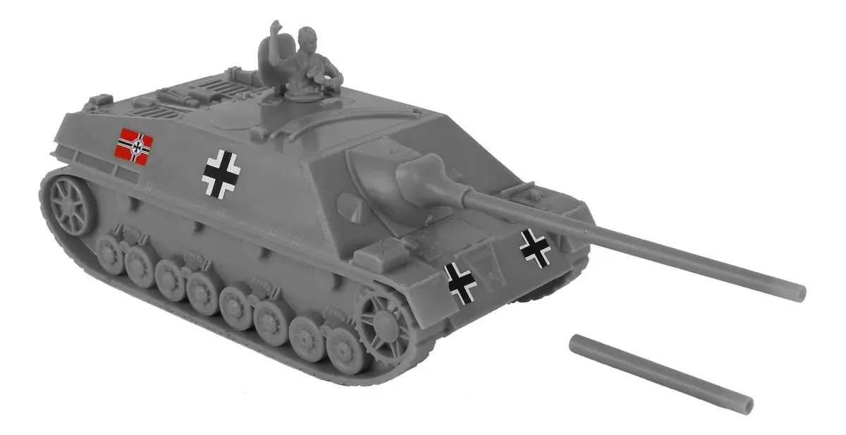 Jagdpanzer Iv Destruidor De Tanques Cinza 132 Veículo Plástico