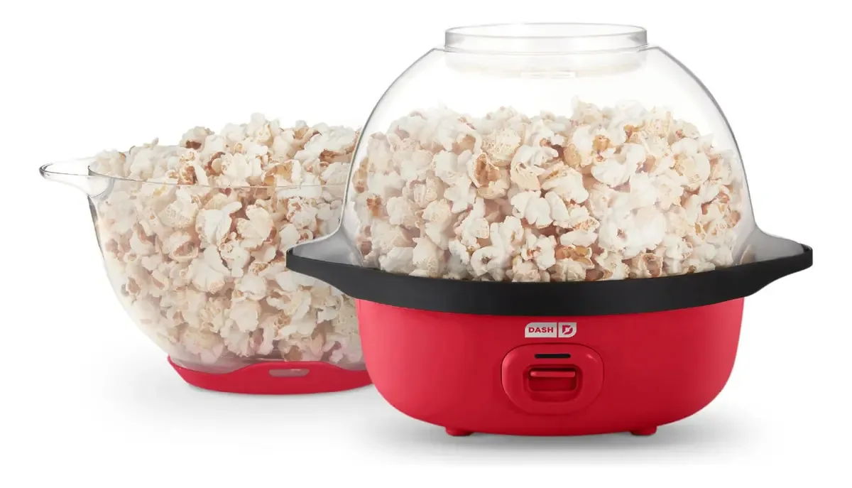 Máquina de pipoca Transparent Ro Bowl de 3 litros