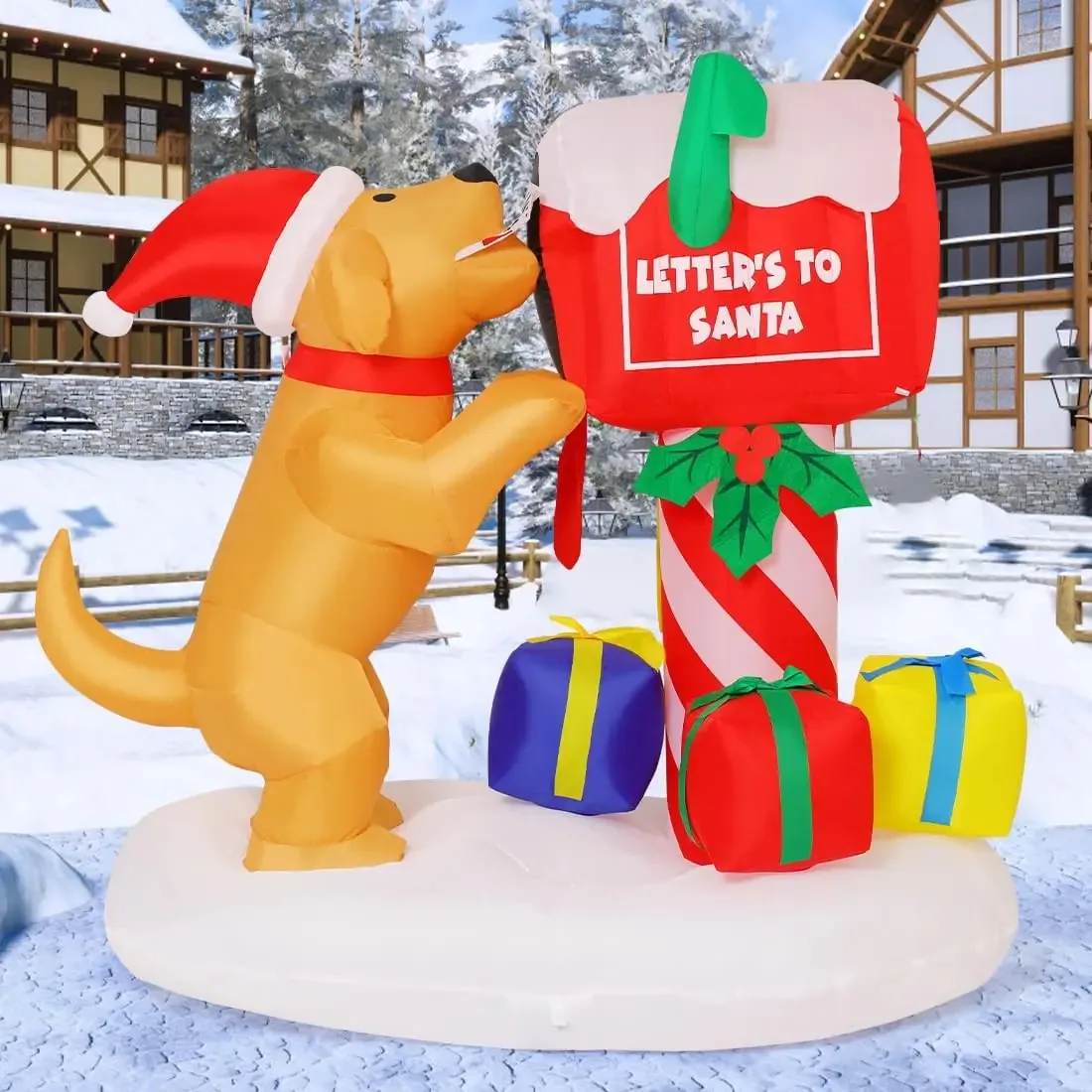 Próximas decorações exteriores infláveis de Natal de 5 pés