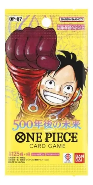 Conjunto de cartões colecionáveis Op07 Bandai Card Op07 X Unit com 12 cartões
