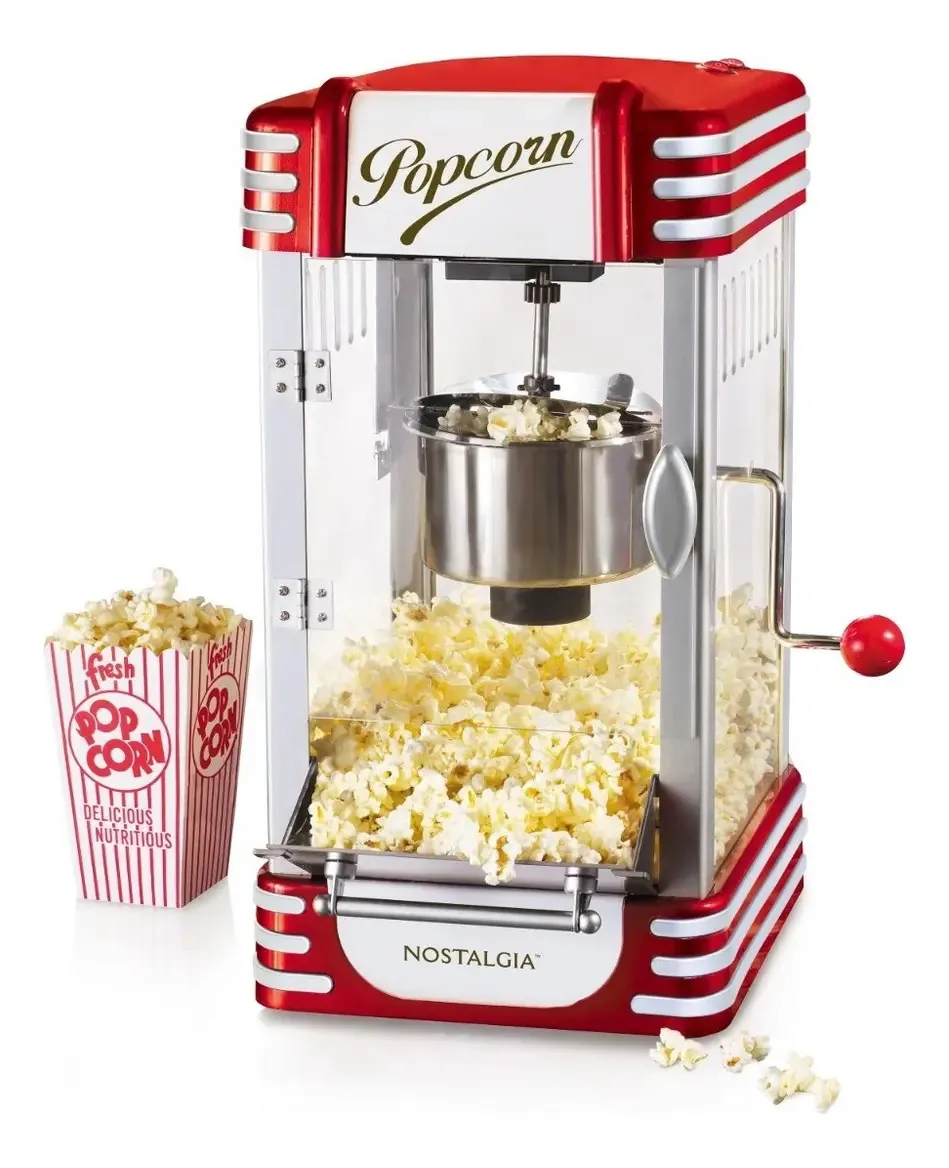 Máquina de pipoca vermelha Nrkptt25rr Mkr