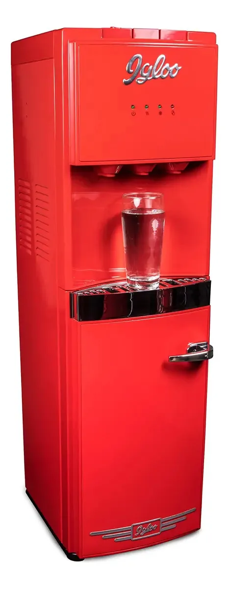 Dispensador de água de carregamento Igloo Retro, água quente