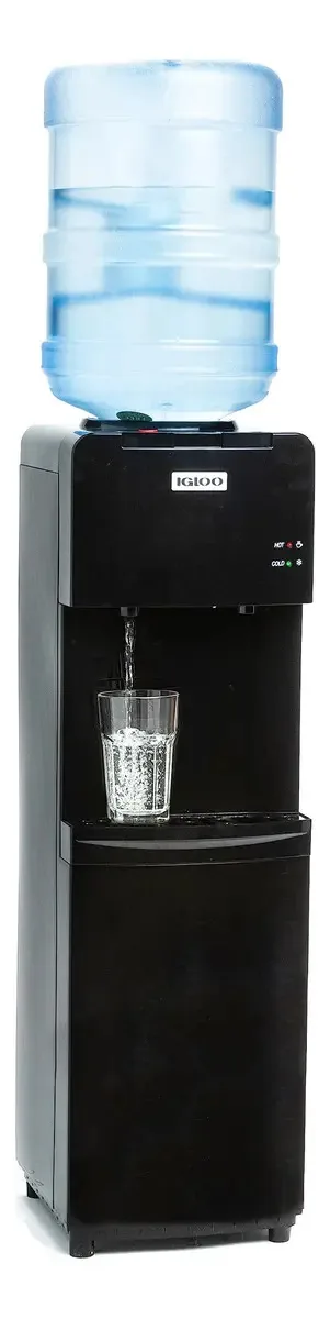 Dispensador de água Black Igloo de 5/3 galões