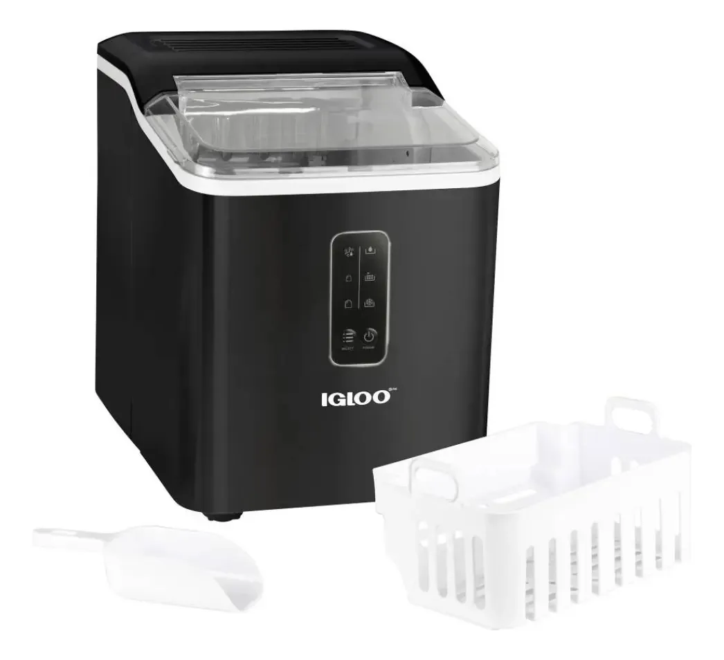 Máquina de fazer gelo Igloo Automatic Igloo BSC26BS preta