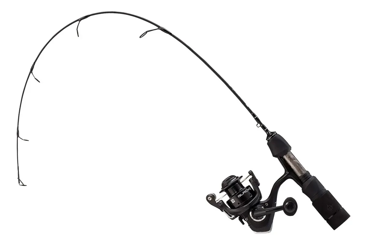 Combinação de pesca e pesca no gelo Blackout Ice Spinning 13
