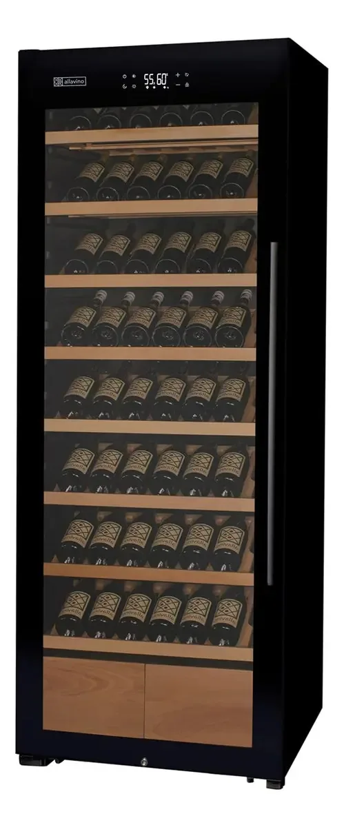 Refrigerador de vinho Allavino KWR248s-1BGL, dobradiça esquerda