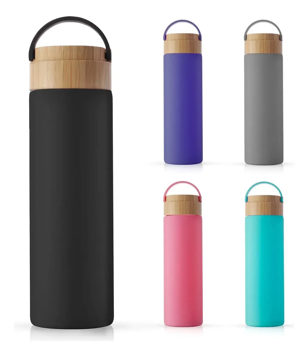 JoyJolt Garrafa Esportiva Preta 20oz.