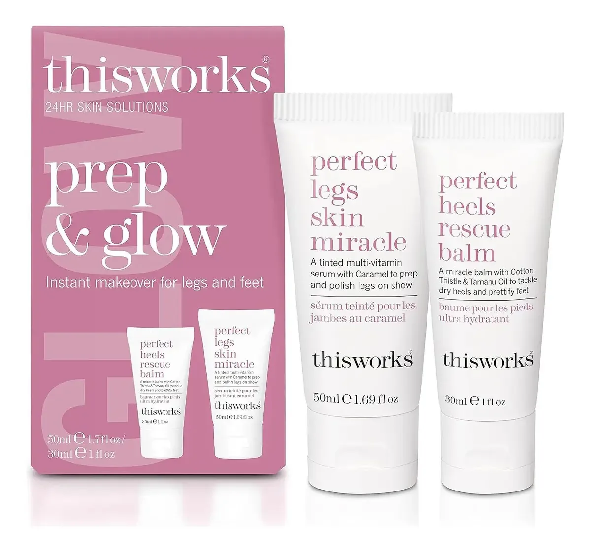 Thisworks Conjunto de Preparação e Brilho - Kit de Tamanho