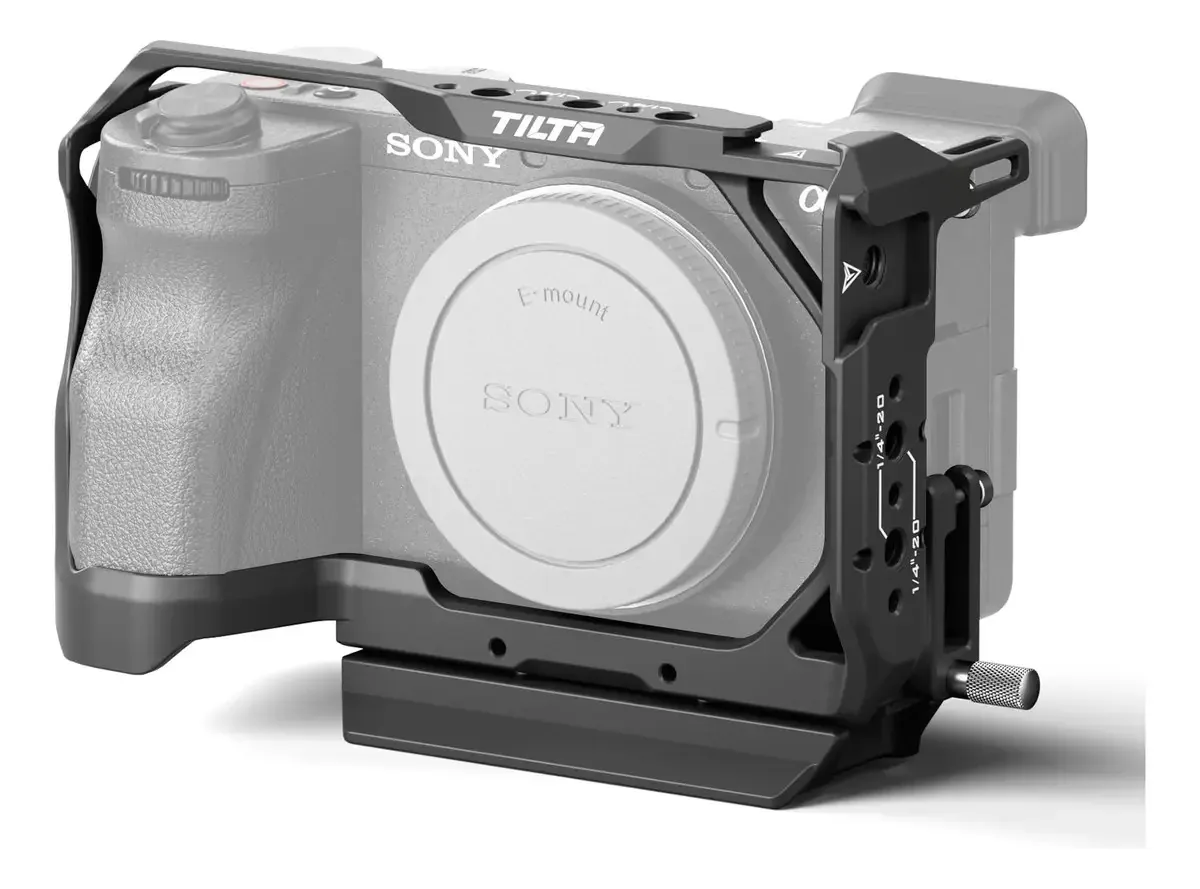 Gaiola de câmera preta Sony A6700 - Acessórios de montagem pretos