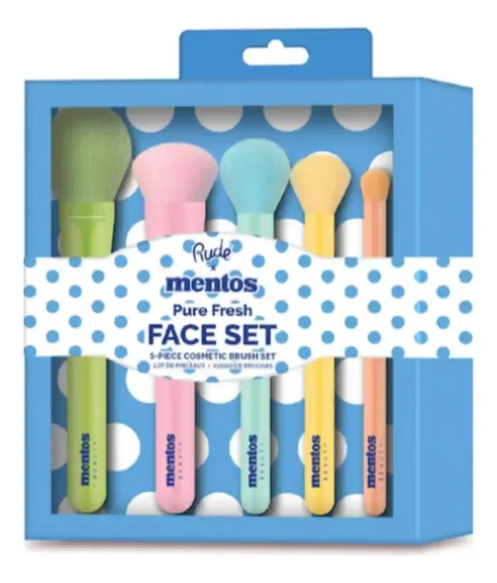 Conjunto de 5 pincéis Rude Mentos