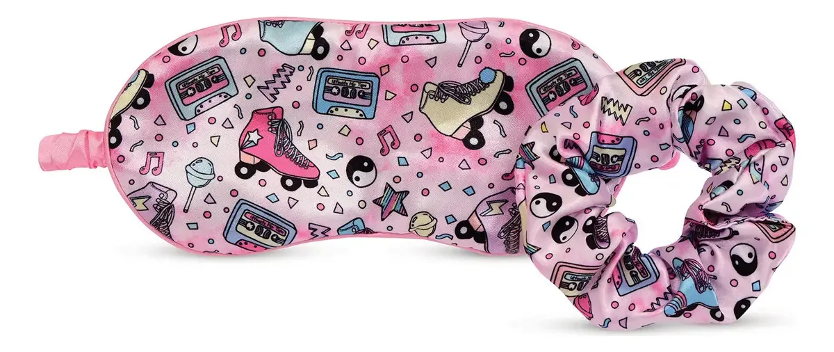 Máscara de dormir Iscream Silky Satin, totalmente forrada